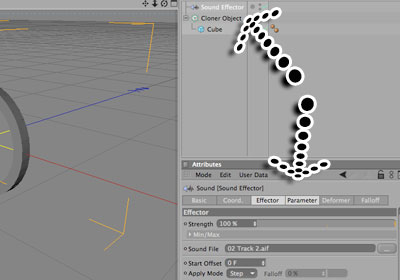 Mograph/Sound Effector in Cinema 4D Tutorial - Picture 10