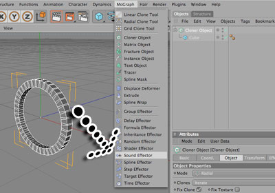 Mograph/Sound Effector in Cinema 4D Tutorial - Picture 8