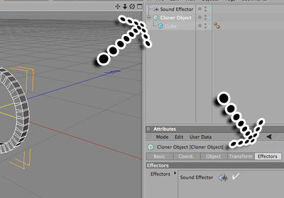 Mograph/Sound Effector in Cinema 4D Tutorial - Picture 9