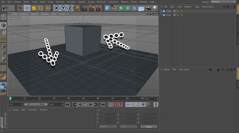 c4d shadow catcher tutorial - Picture 2