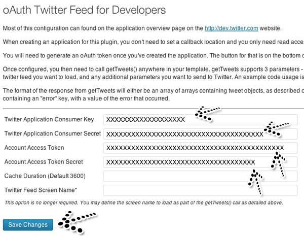 Add Twitter Feed App to WordPress - Picture 9