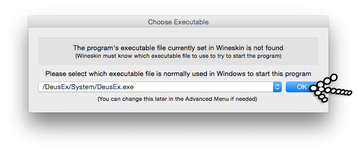 Install Deus Ex GOTY with Wineskin on Mac OS X - Picture 18