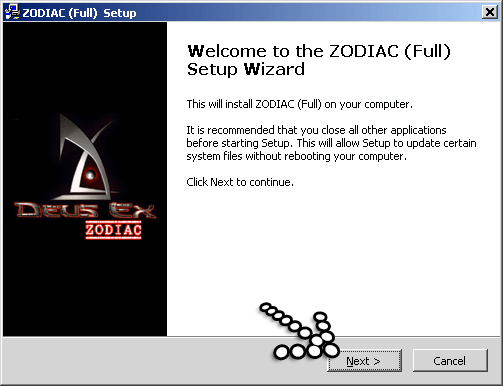 Deus Ex Zodiac Installer 5