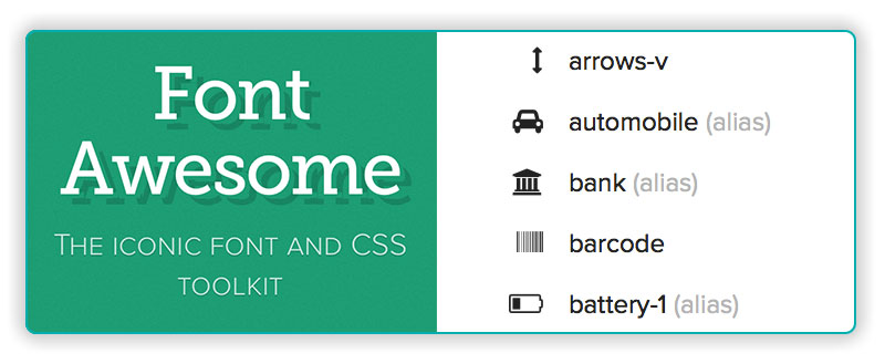 font awesome preview