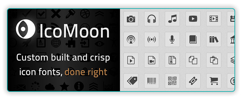 icomoon font preview